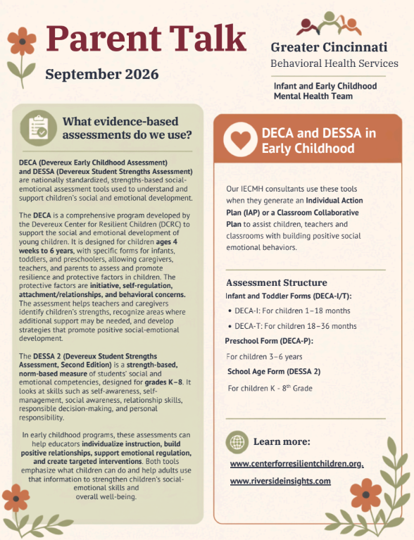 Parent Talk September 2026